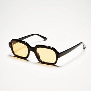 Lexxola Jordy Sunglasses in Black / Orange